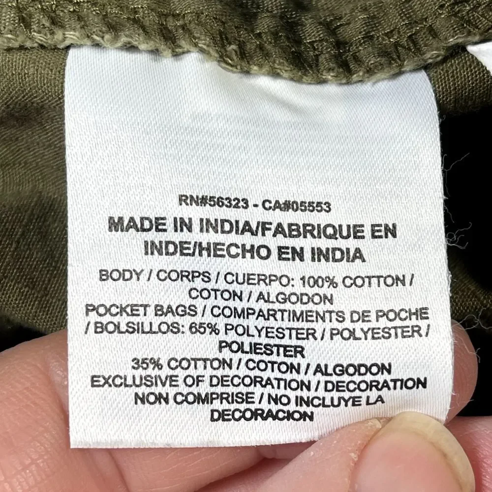 Nike Shorts Mens 36‎ Green Cargo Woven Ripstop Outdoor 10